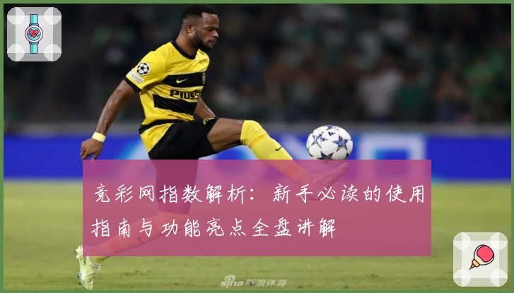 竞彩网指数解析：新手必读的使用指南与功能亮点全盘讲解